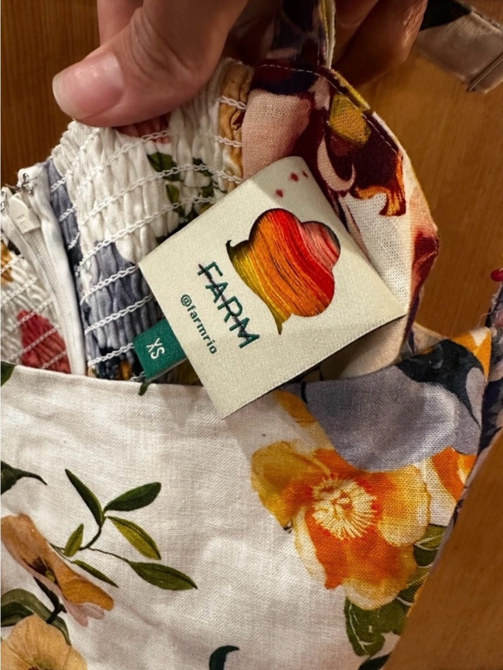Farm Rio Linen Maxi Dress - Picture 4 of 4